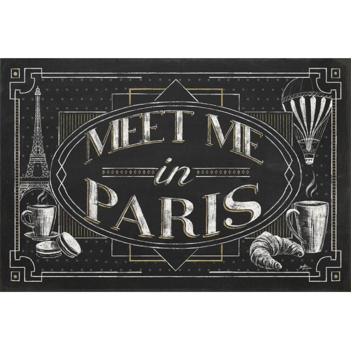 Vive Paris IV -Paper Art-38&quotx26"