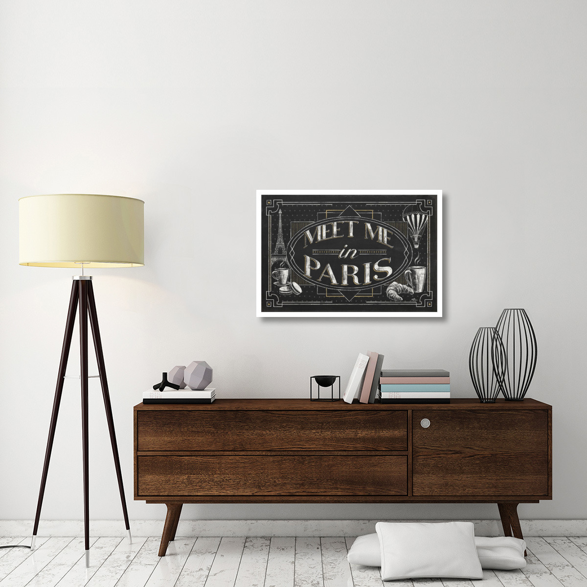Vive Paris IV -Paper Art-38&quotx26"