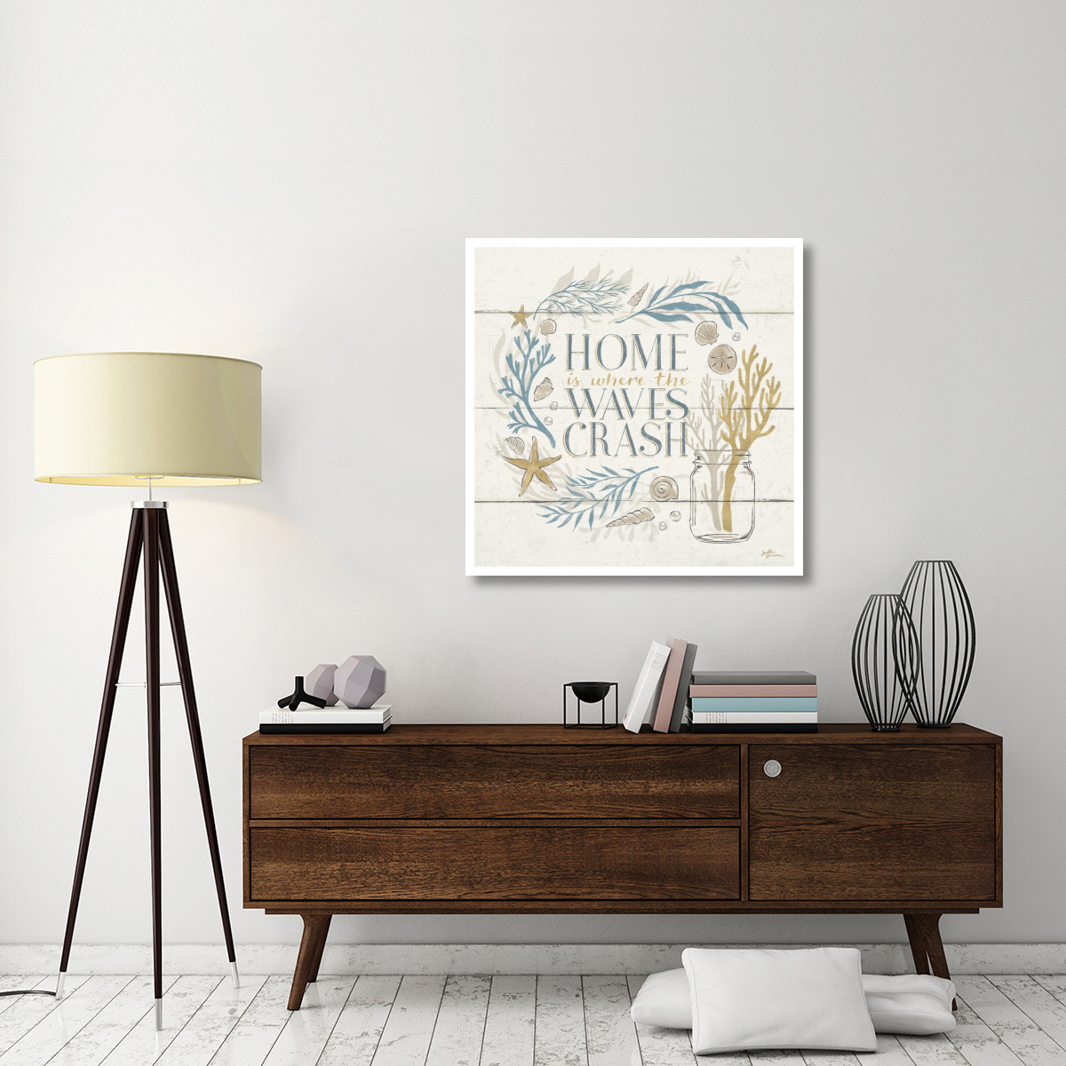Golden Sea II -Paper Art-38&quotx38"
