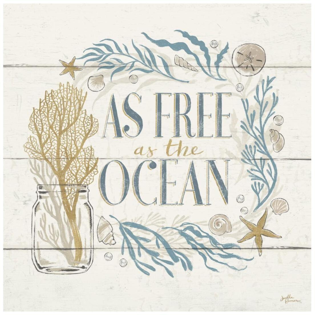 Golden Sea IV -Paper Art-20&quotx20"