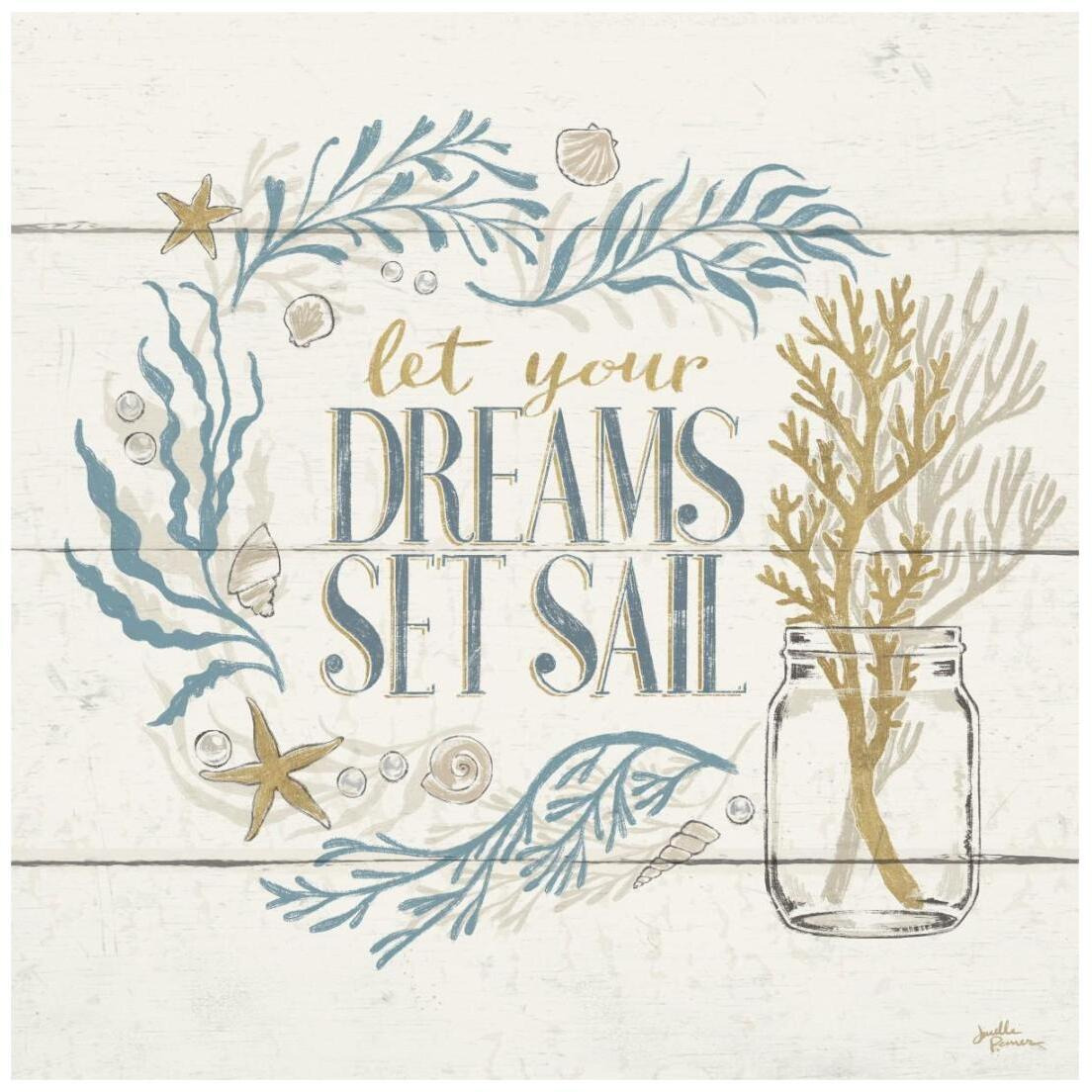 Golden Sea V -Paper Art-20&quotx20"