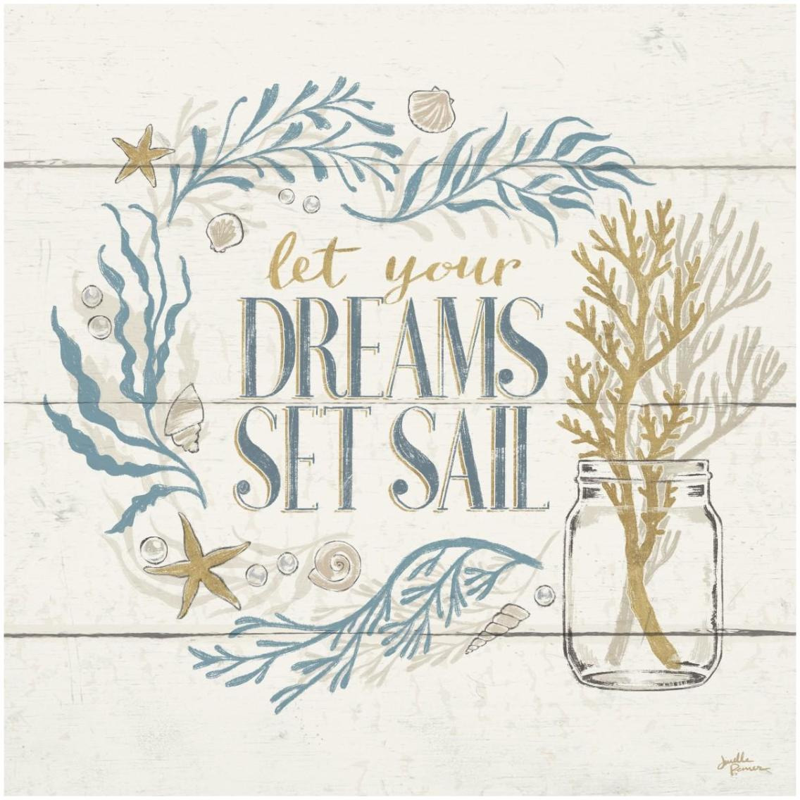 Golden Sea V -Paper Art-32&quotx32"