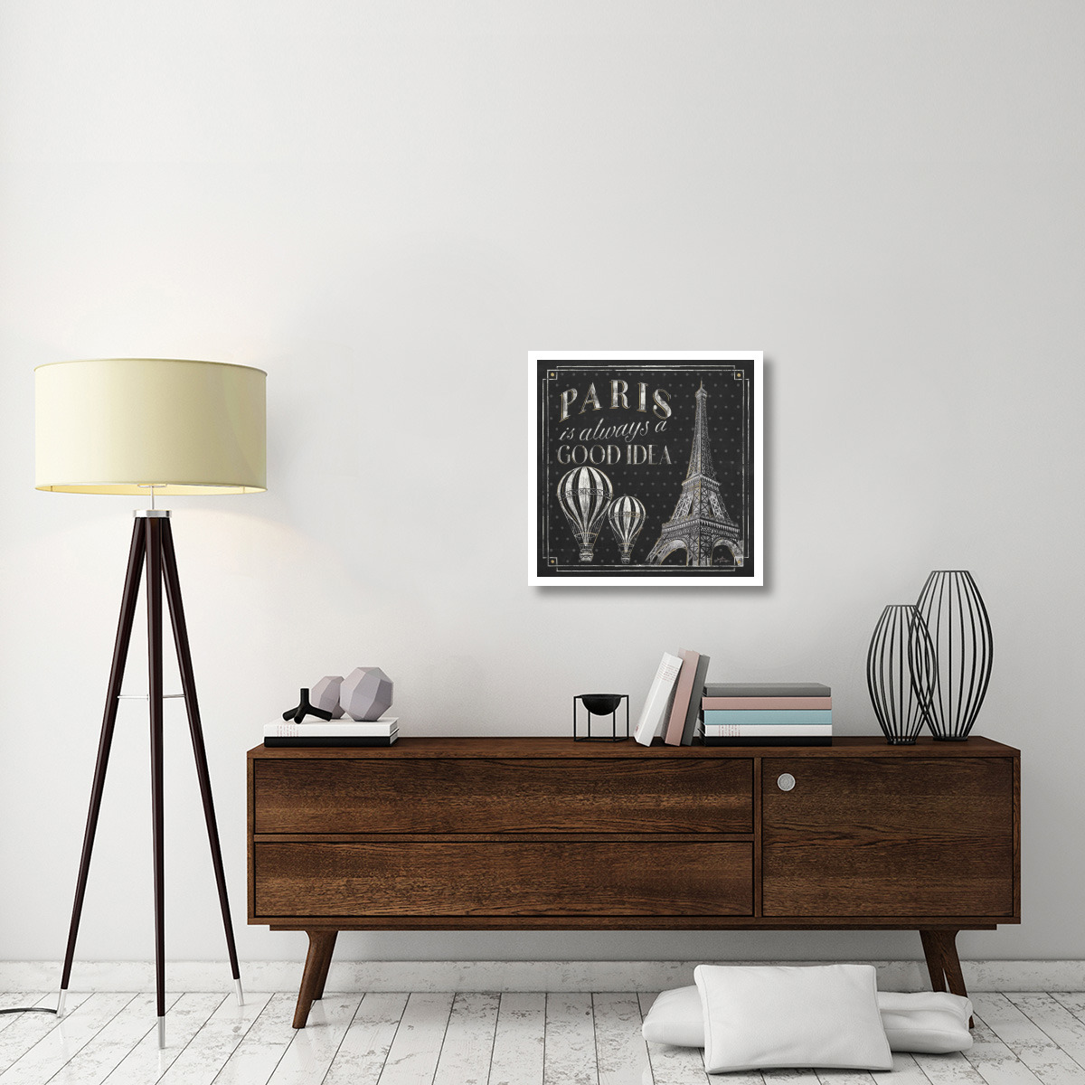 Vive Paris V -Paper Art-26&quotx26"