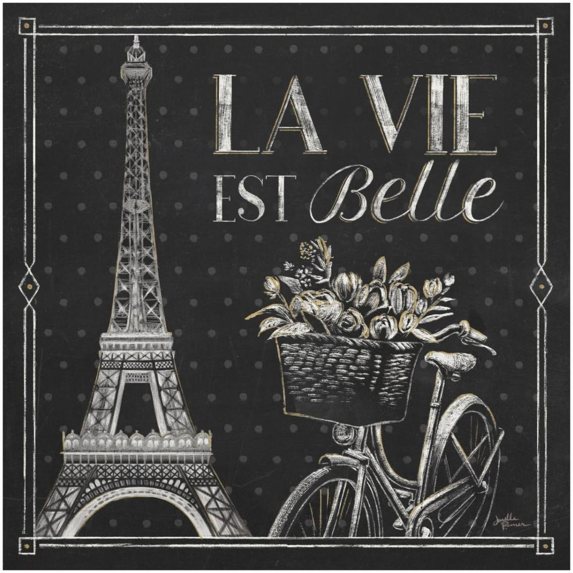 Vive Paris VI -Paper Art-32&quotx32"