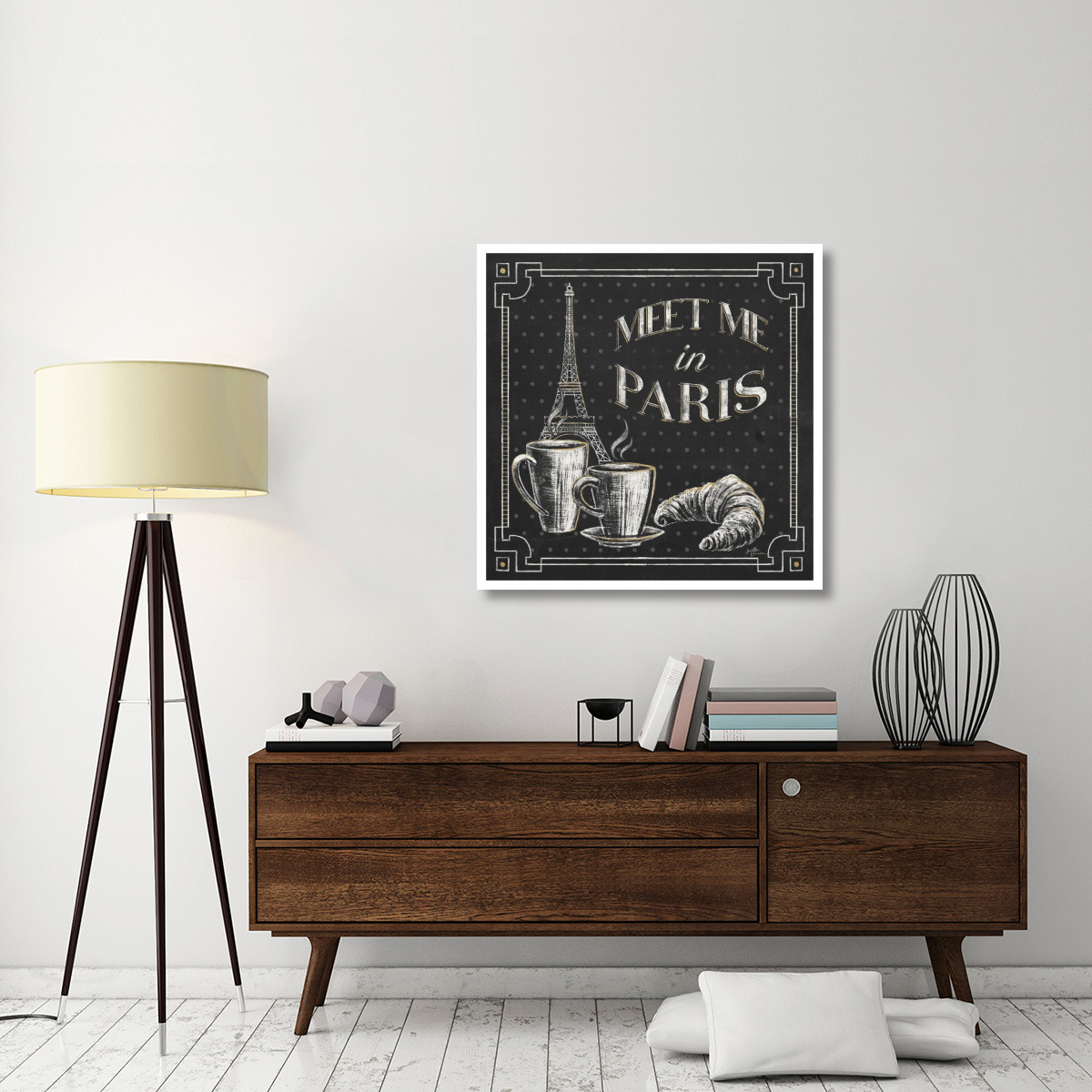 Vive Paris VIII -Paper Art-38&quotx38"