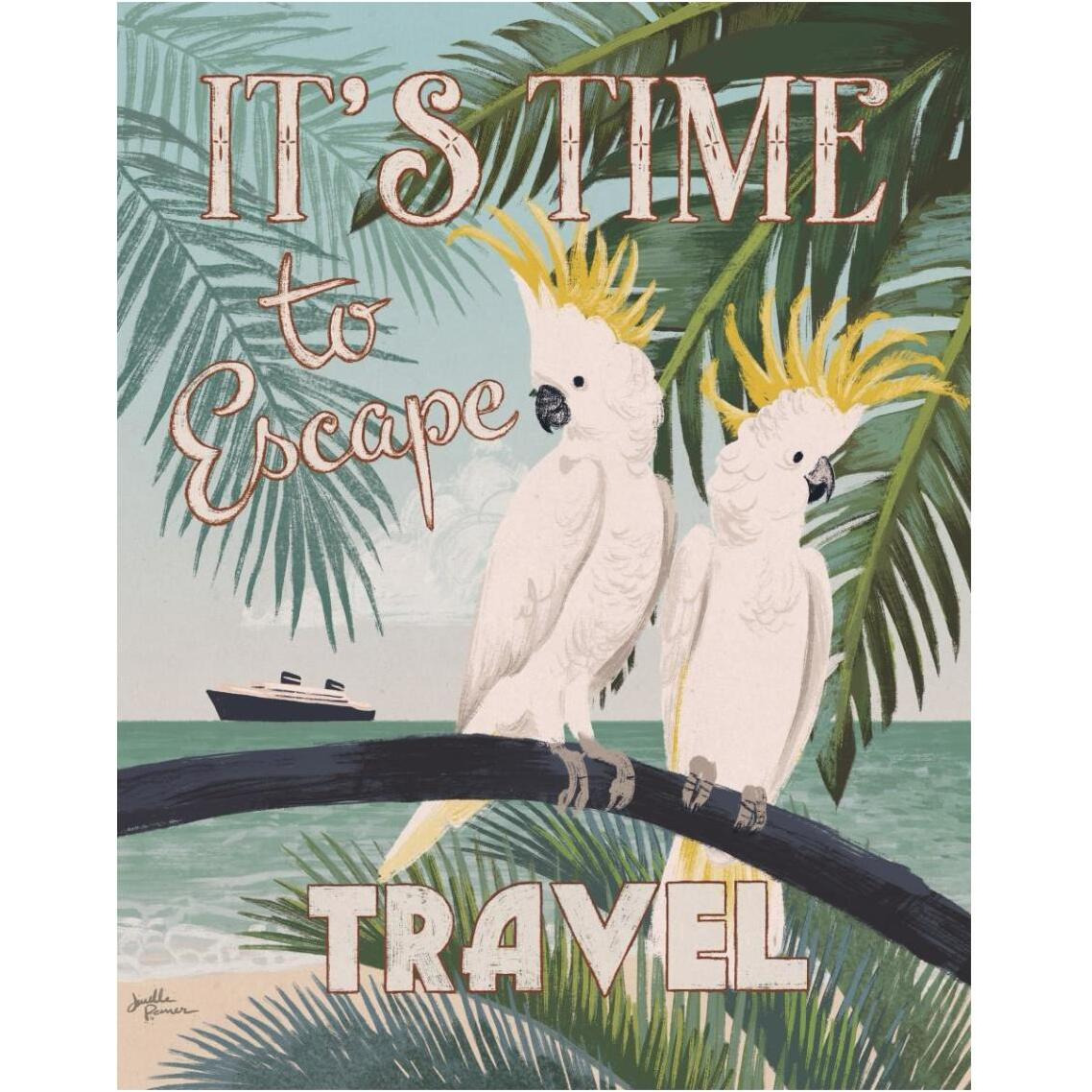 Welcome to Paradise IV -Paper Art-30&quotx37"