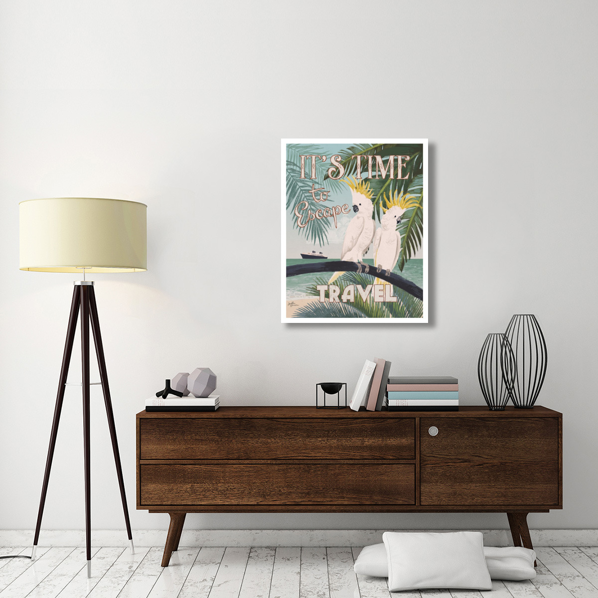 Welcome to Paradise IV -Paper Art-30&quotx37"