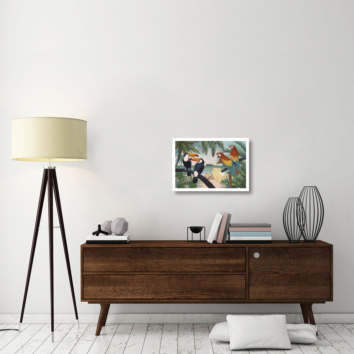 Welcome to Paradise VI -Paper Art-26&quotx18"