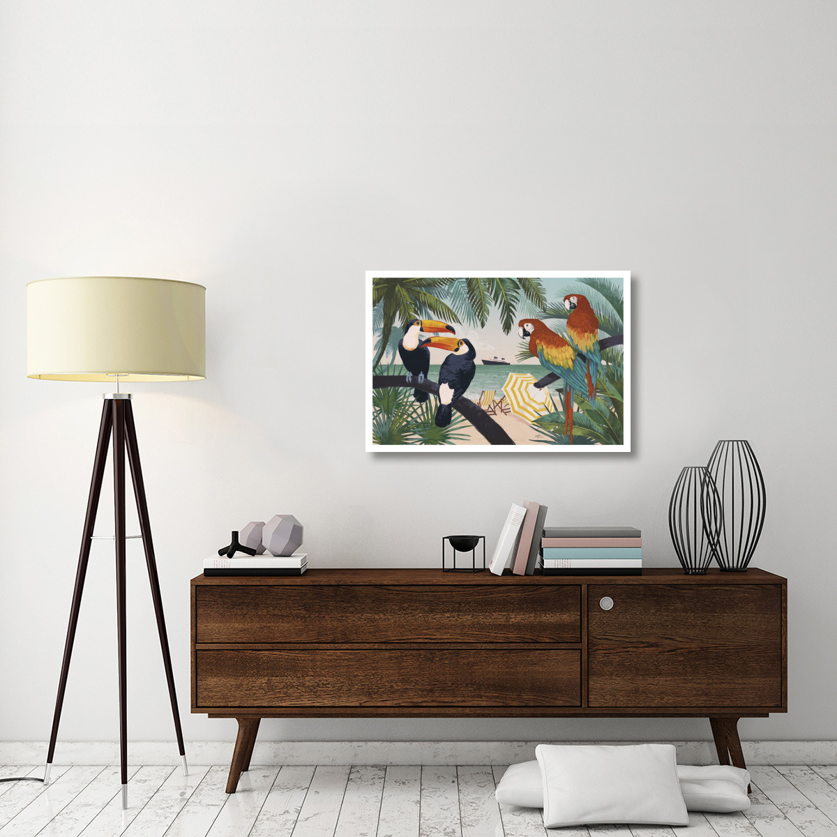 Welcome to Paradise VI -Paper Art-38&quotx26"