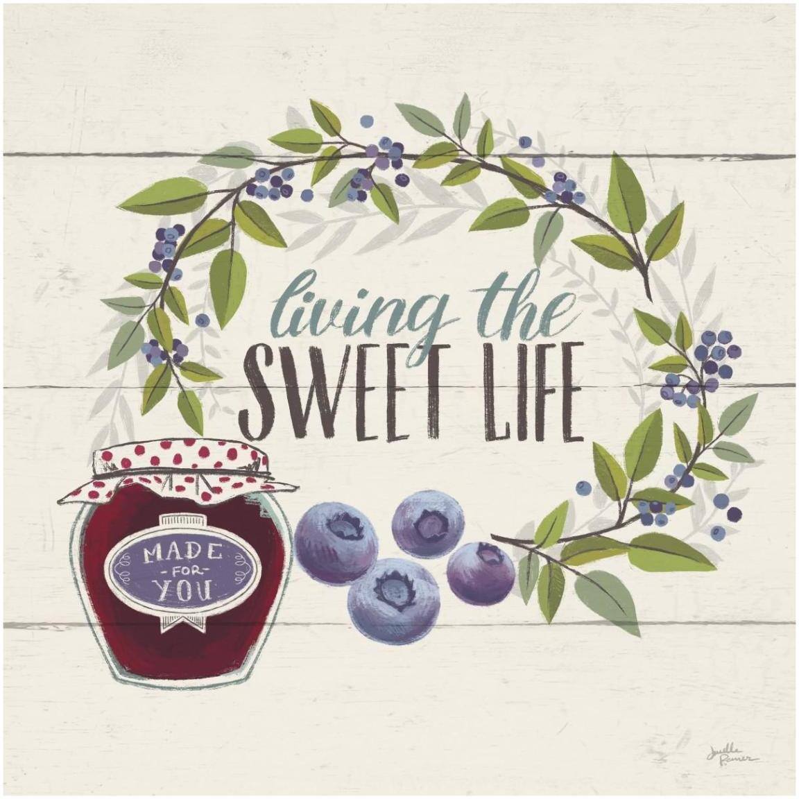 Sweet Life V -Paper Art-42&quotx42"