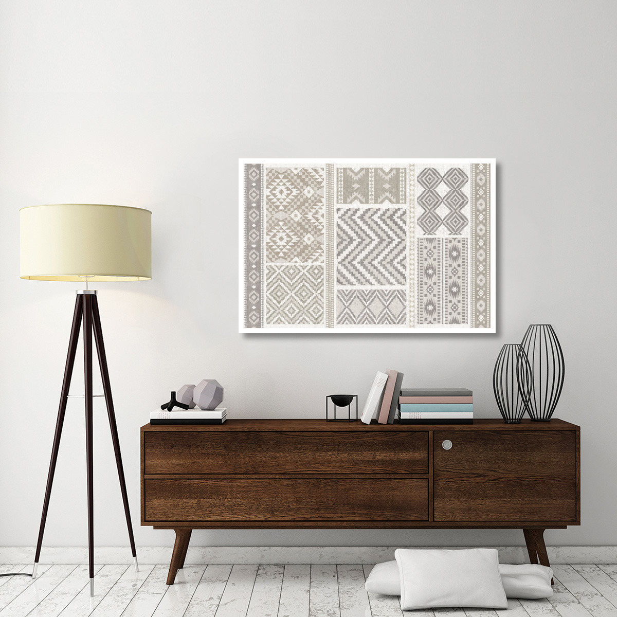 Soft Lodge XI -Paper Art-50&quotx34"