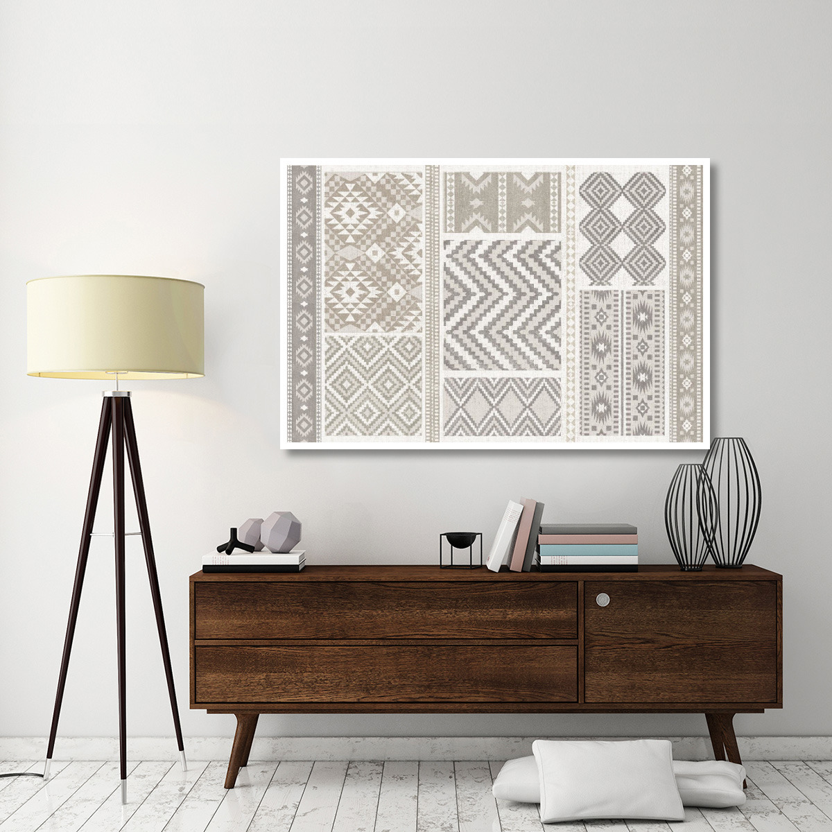 Soft Lodge XI -Paper Art-62&quotx42"
