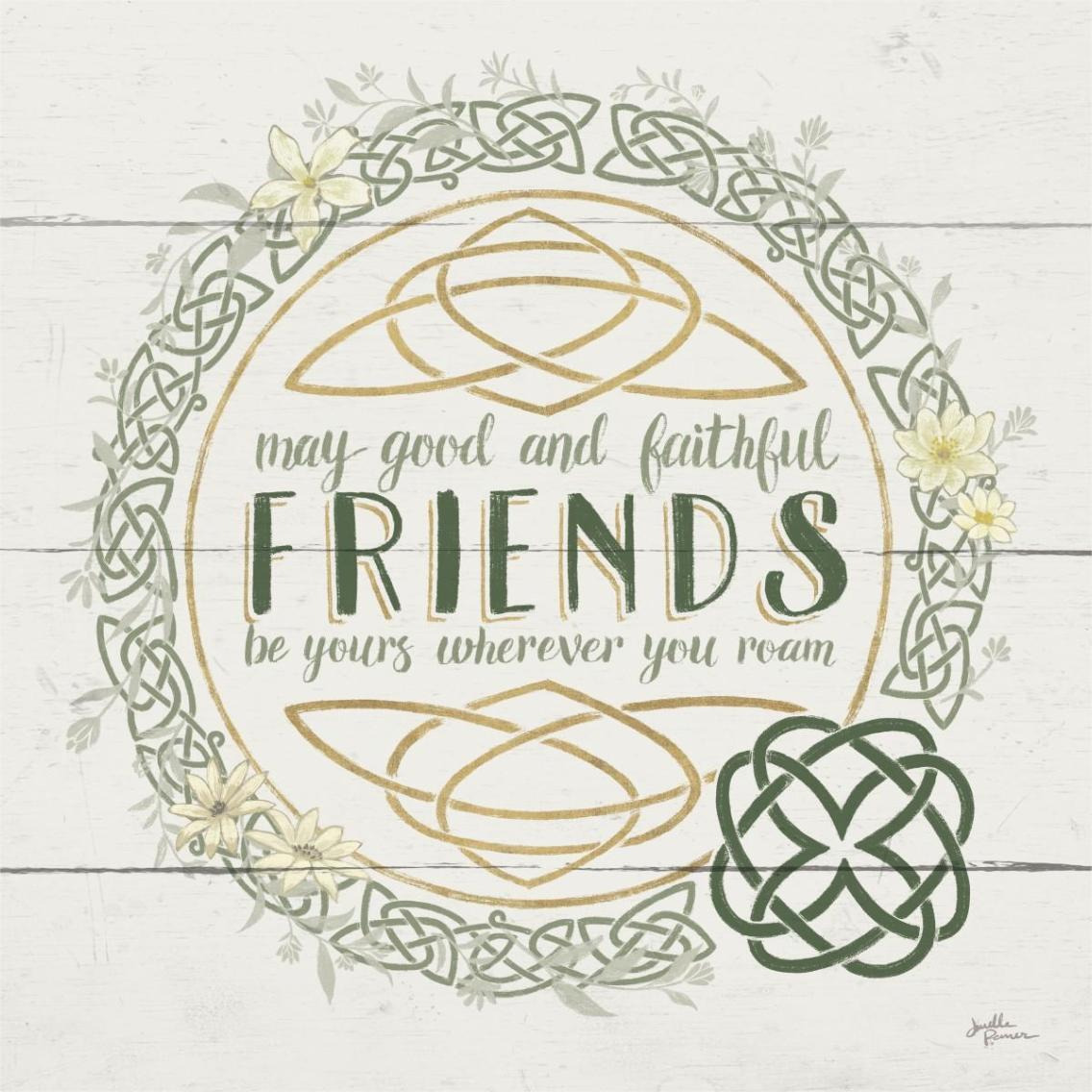 Irish Blessings IV -Paper Art-38&quotx38"