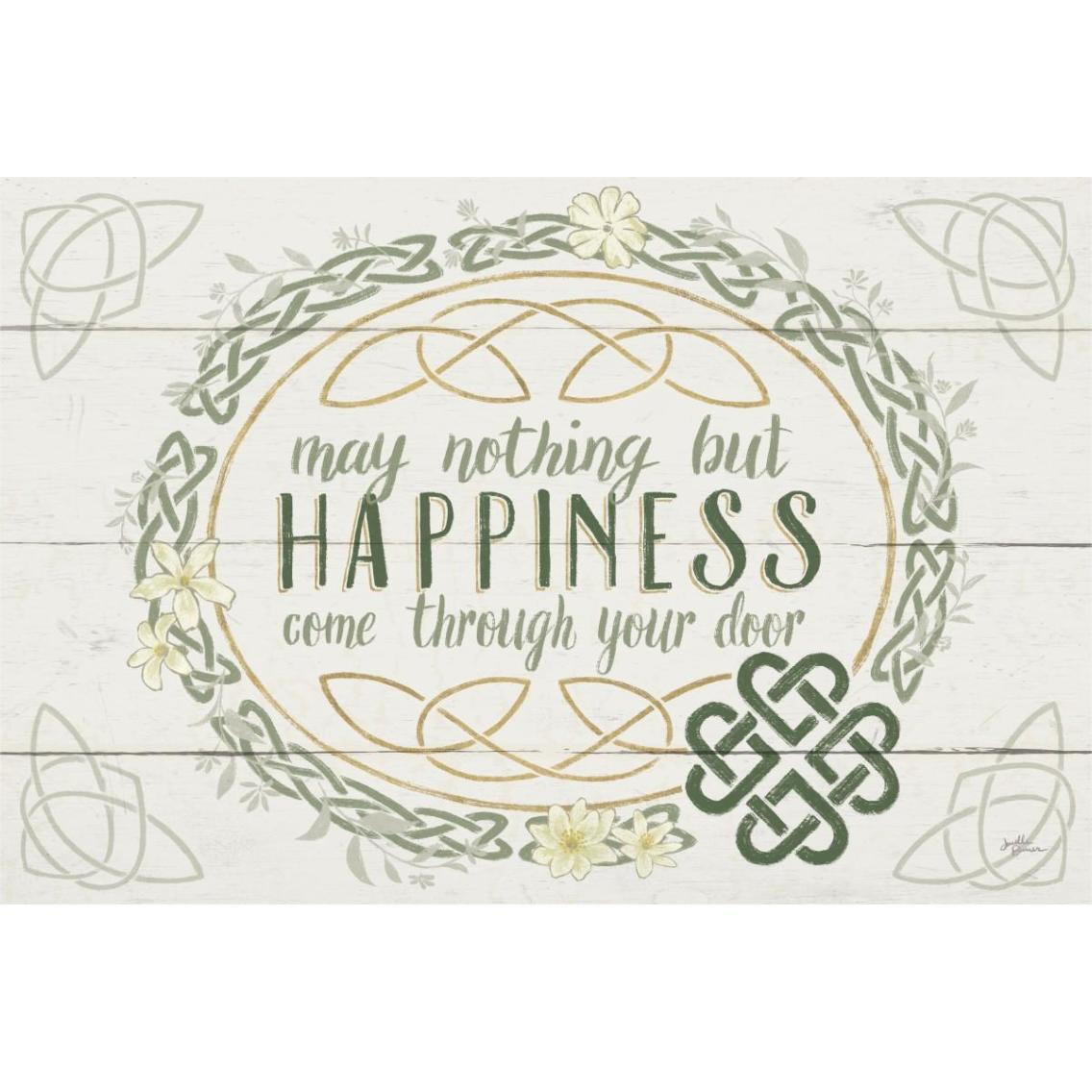 Irish Blessings V -Paper Art-38&quotx26"