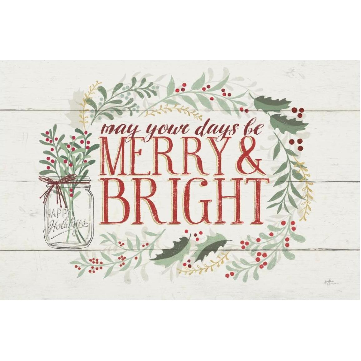 Seasons Greetings I -Paper Art-50&quotx34"