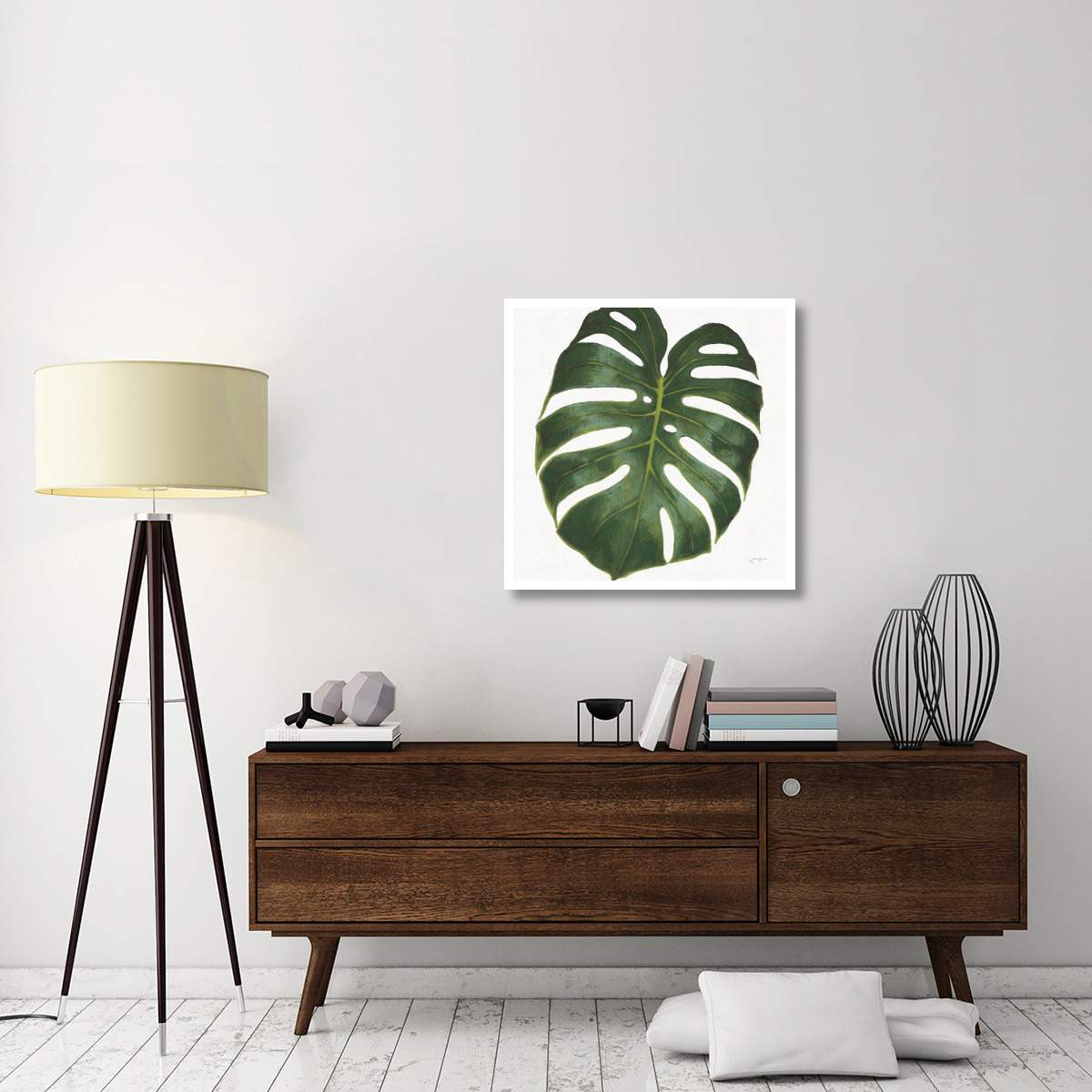 Welcome to Paradise XIII on White -Paper Art-32&quotx32"