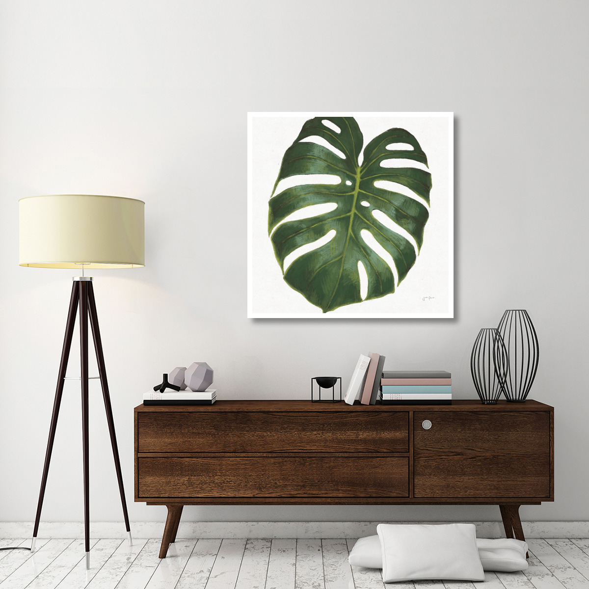 Welcome to Paradise XIII on White -Paper Art-42&quotx42"