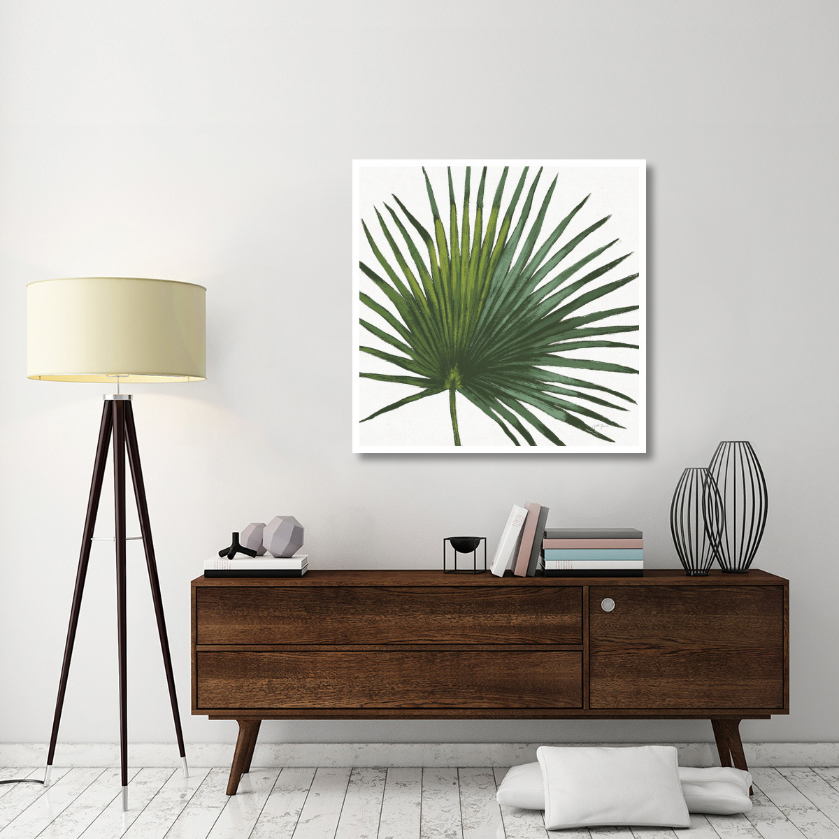 Welcome to Paradise XVI on White -Paper Art-42&quotx42"