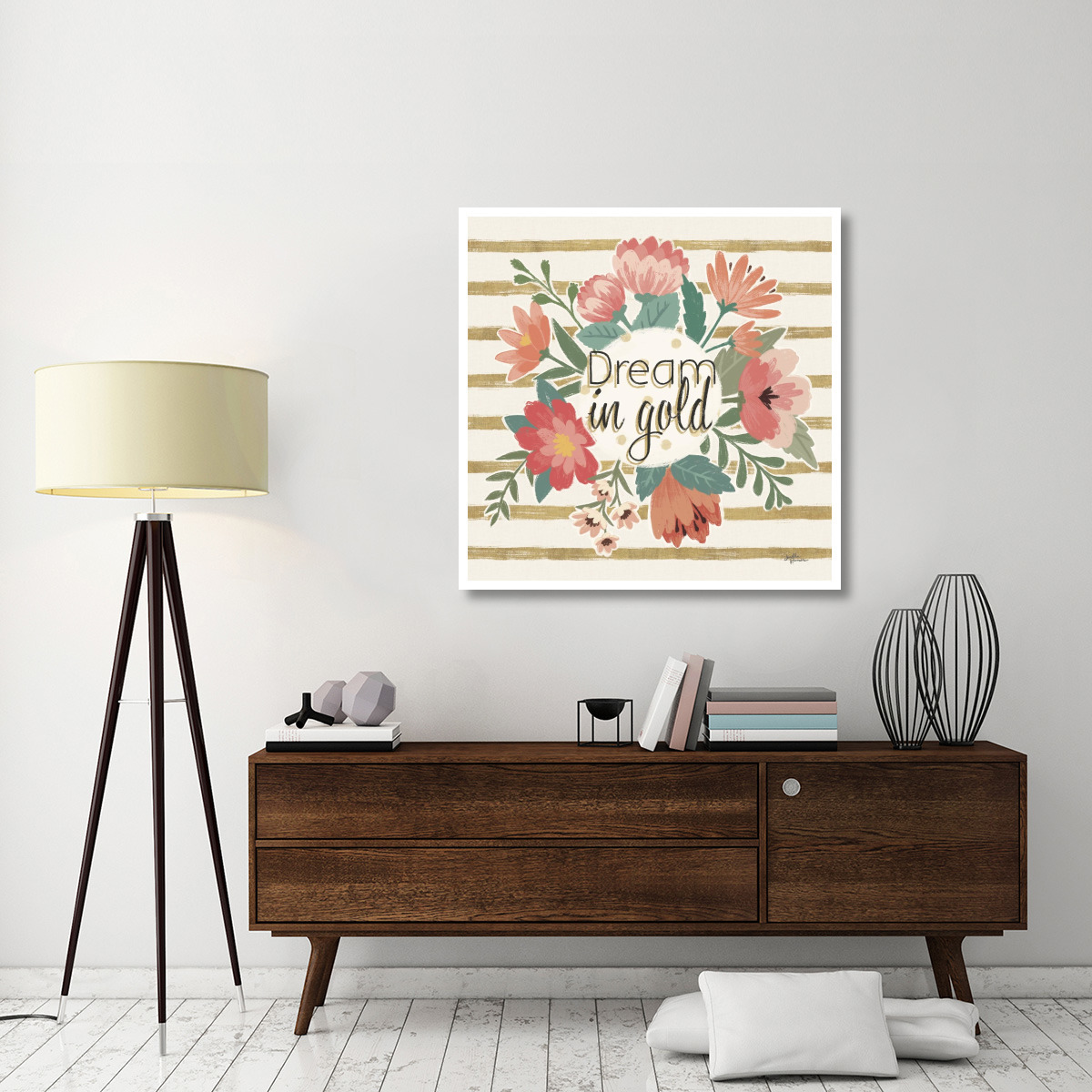 Gorgeous III -Paper Art-42&quotx42"