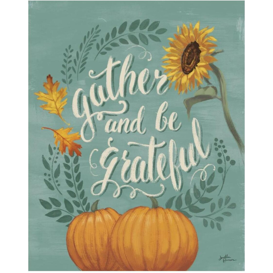 Harvest Delight I No Wood -Paper Art-24&quotx30"