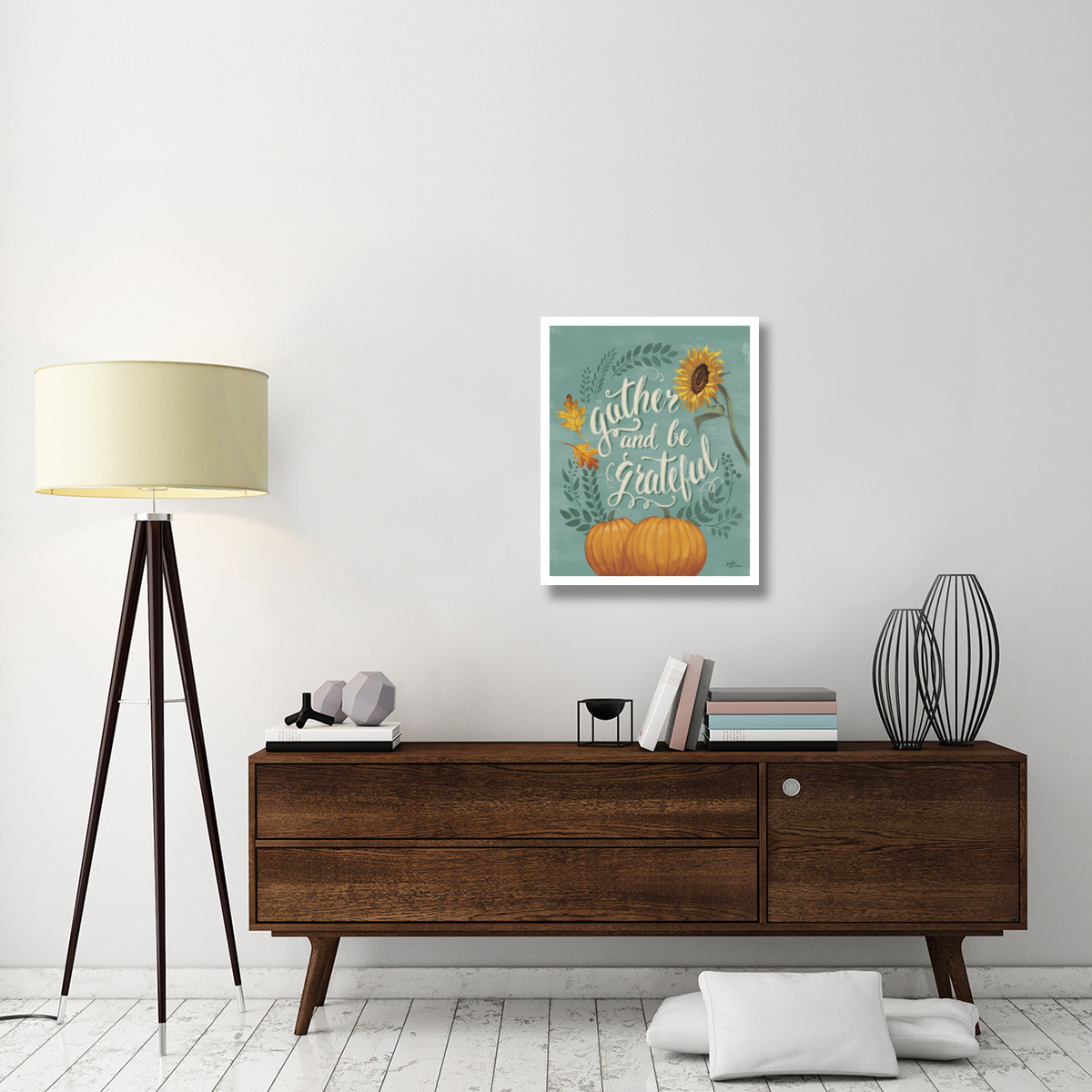 Harvest Delight I No Wood -Paper Art-24&quotx30"