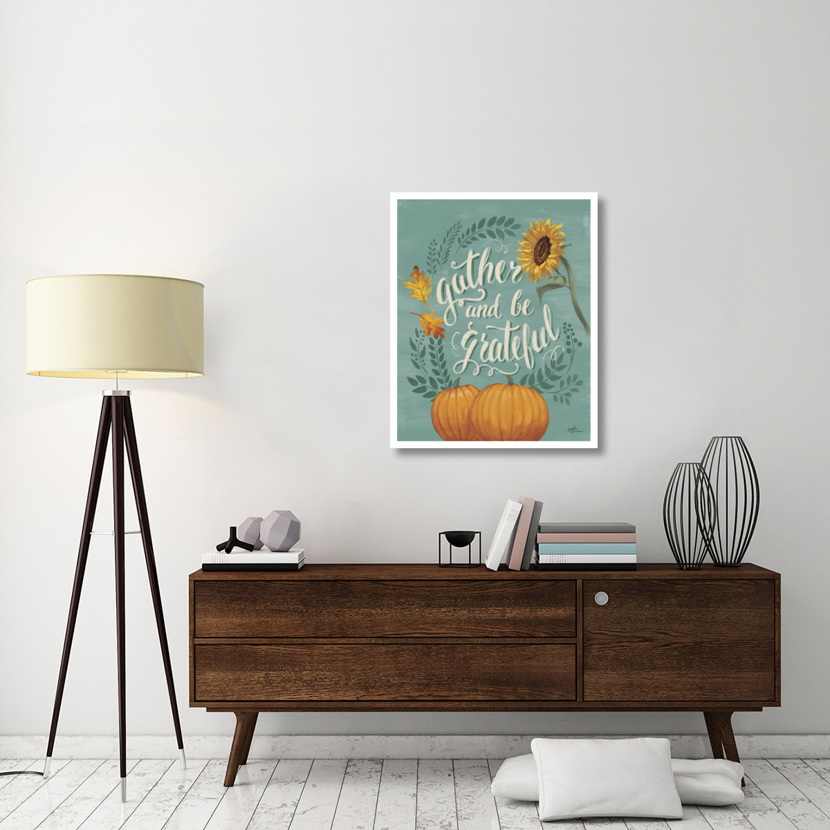 Harvest Delight I No Wood -Paper Art-30&quotx37"