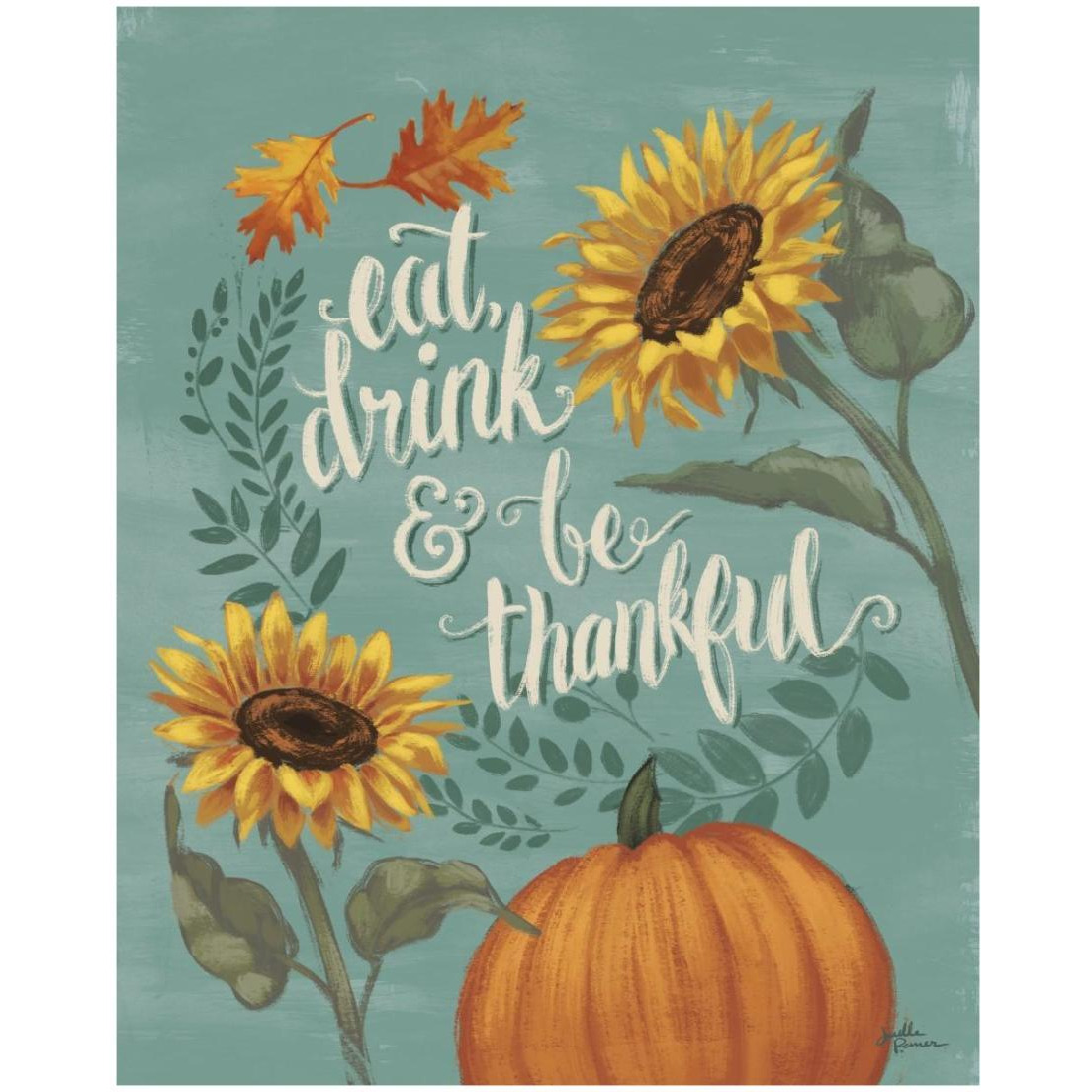 Harvest Delight II No Wood -Paper Art-18&quotx22"