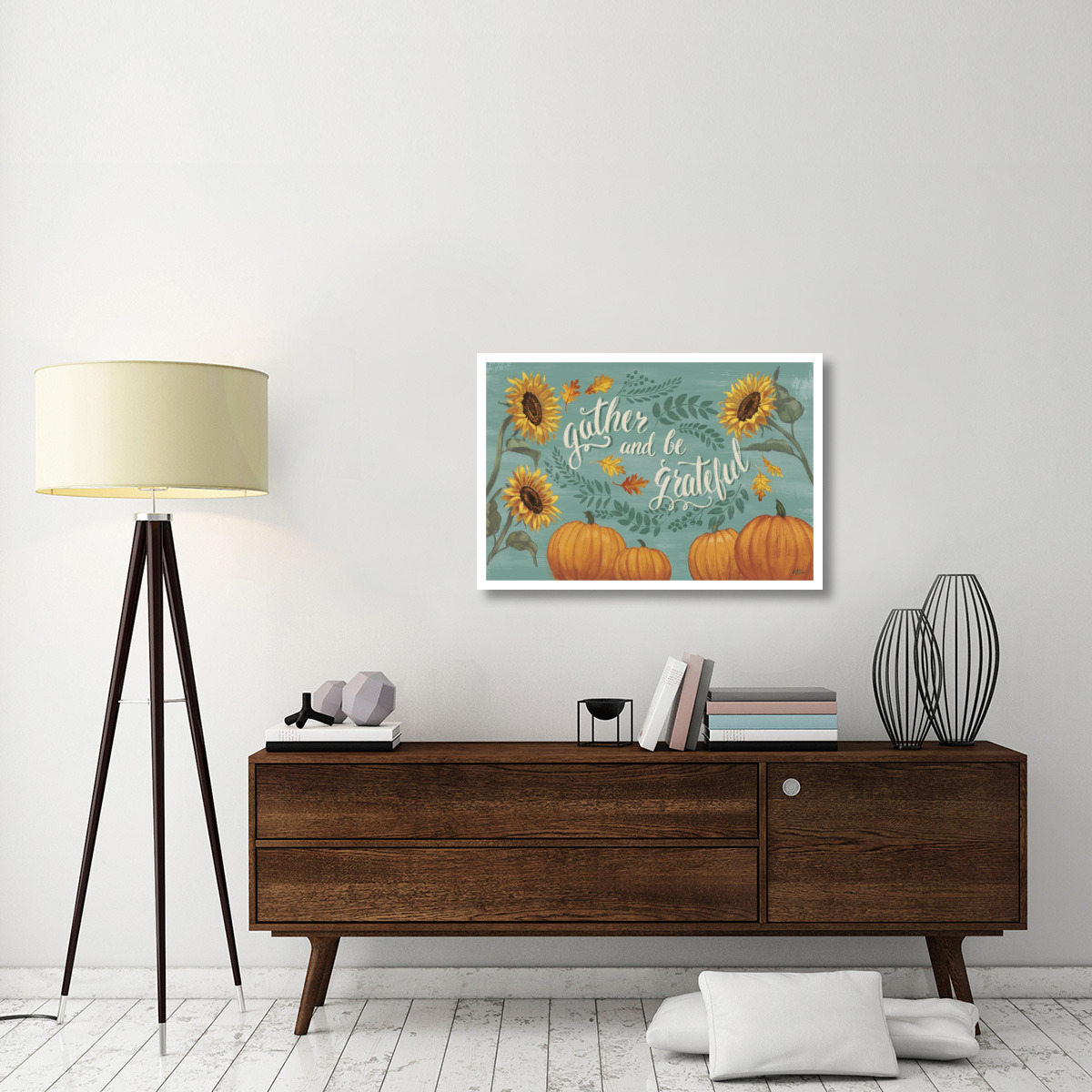 Harvest Delight V No Wood -Paper Art-38&quotx26"