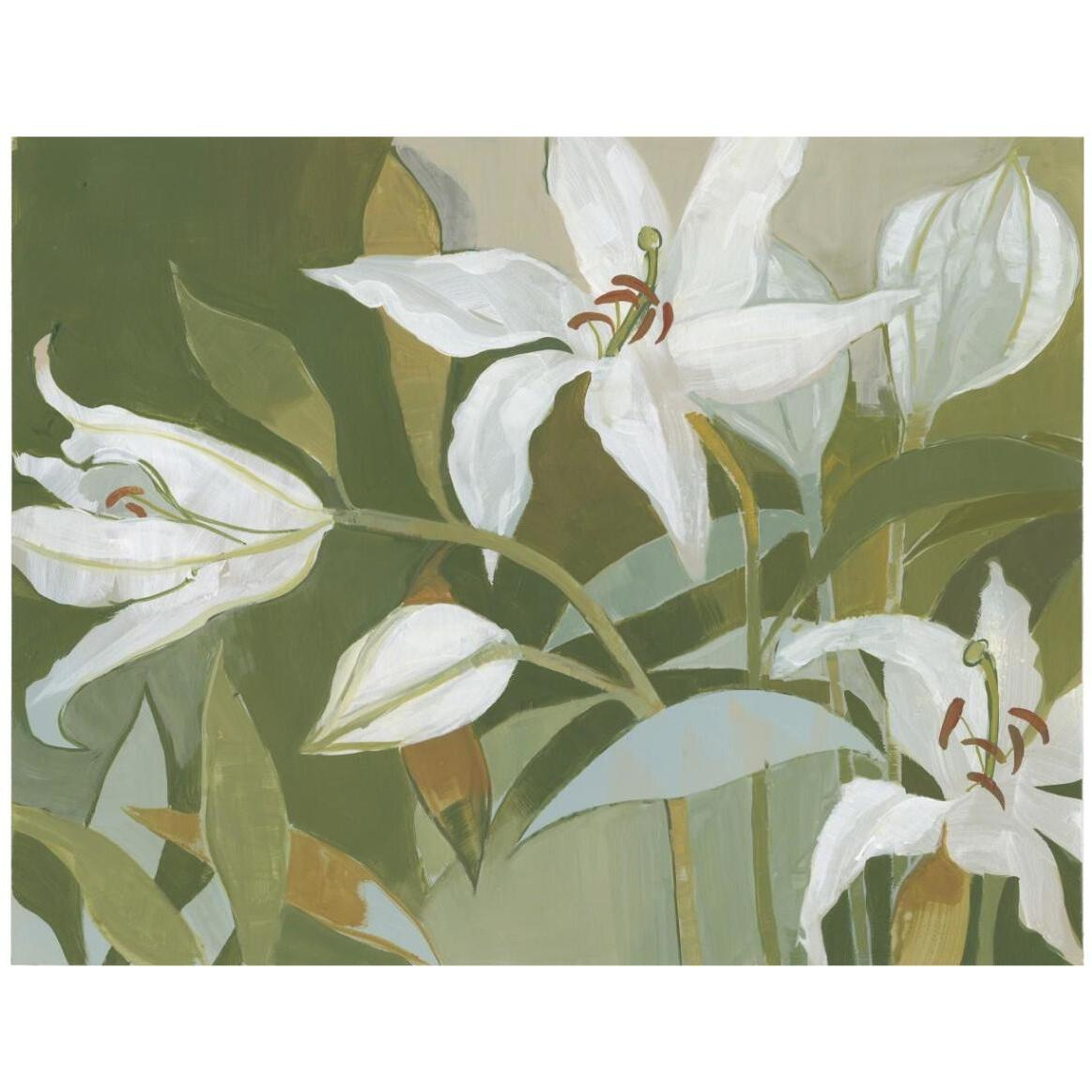 Cut Flowers II -Paper Art-42&quotx32"