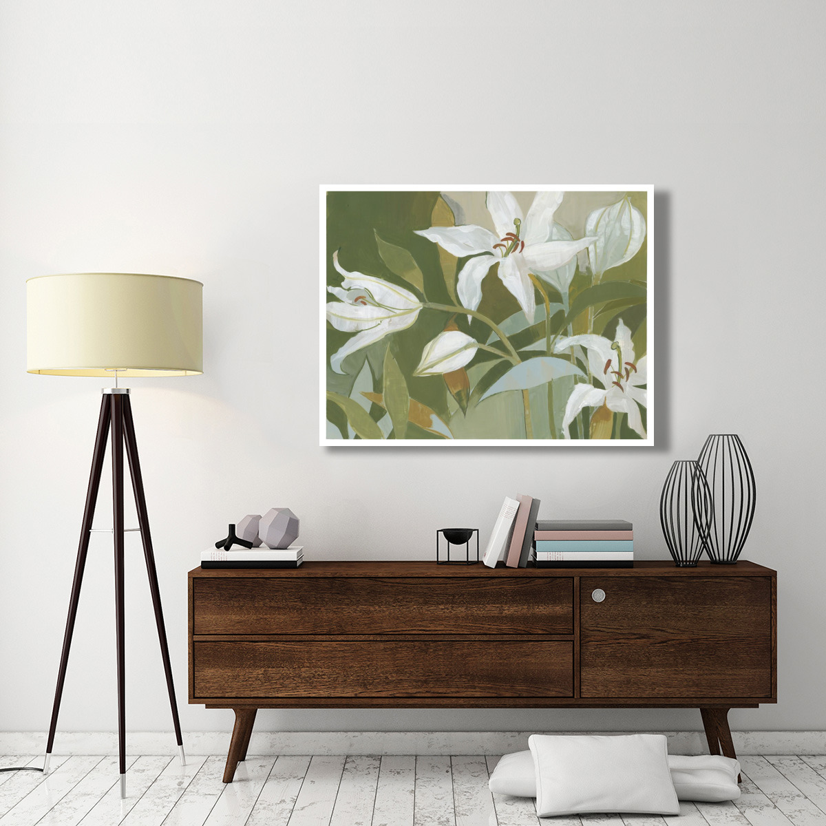 Cut Flowers II -Paper Art-50&quotx38"