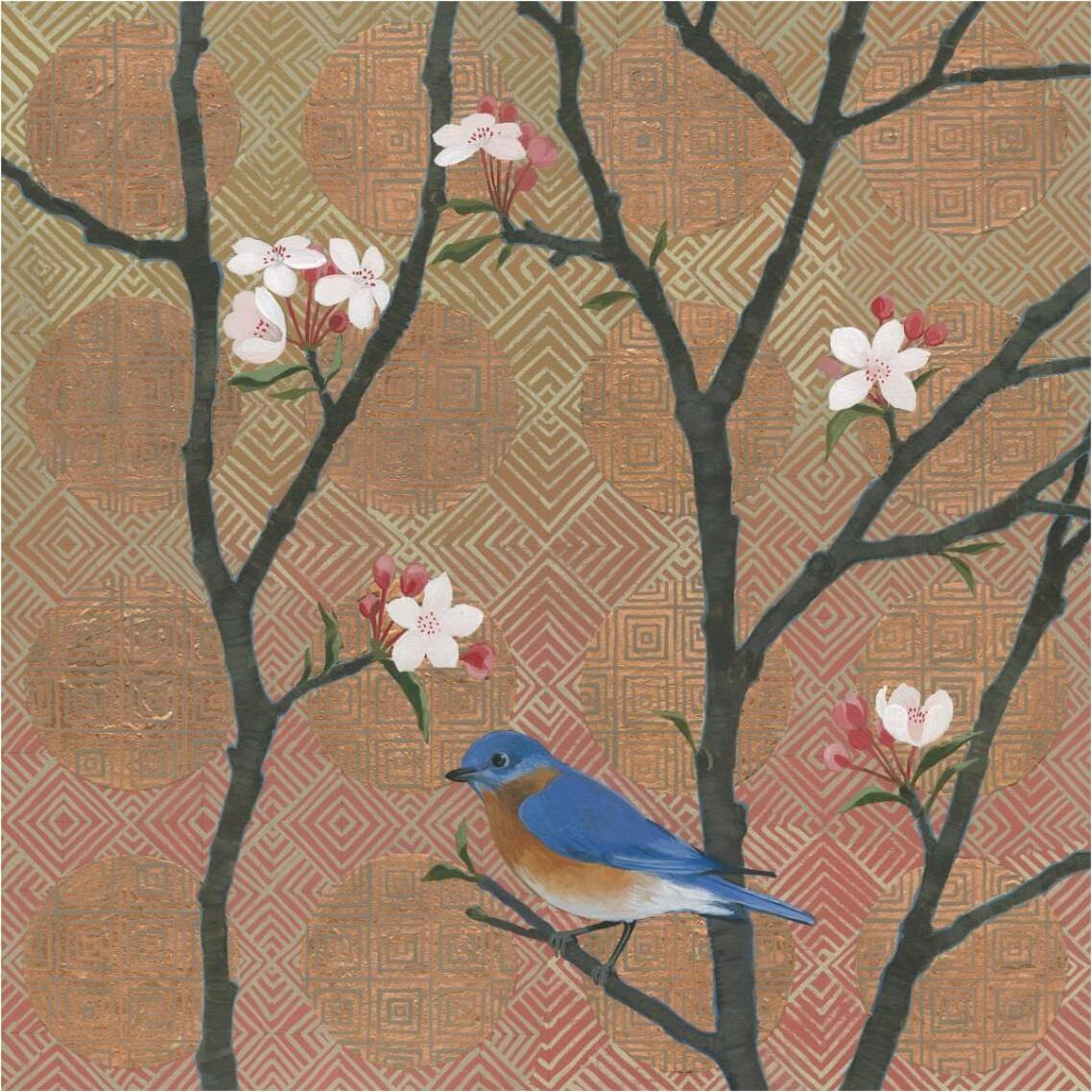 Cherry Blossoms I -Paper Art-38&quotx38"