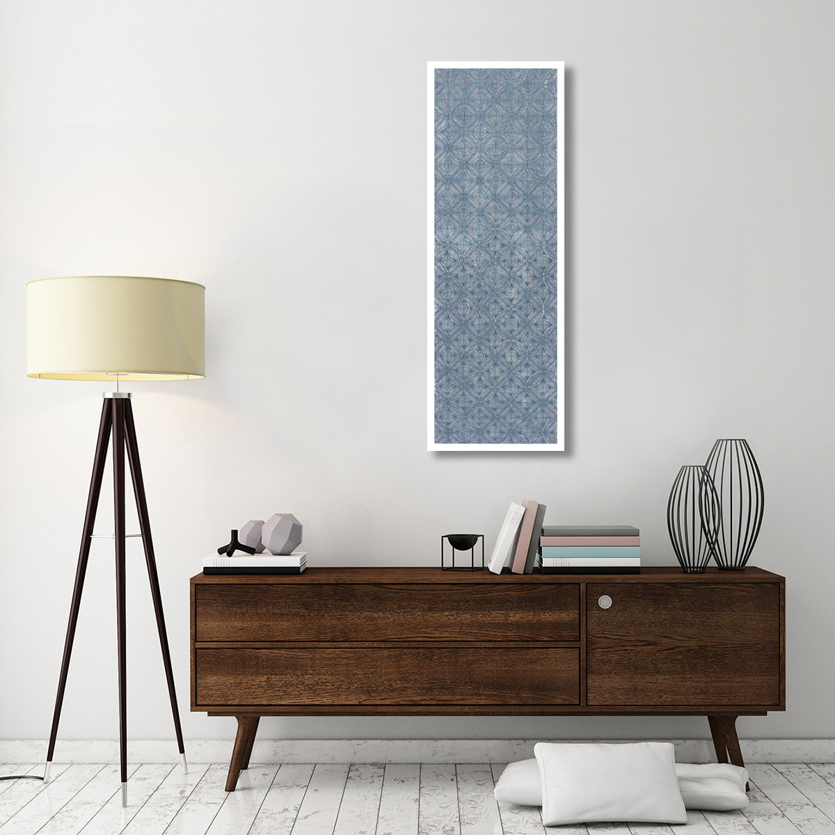 Blue Path -Paper Art-20&quotx56"