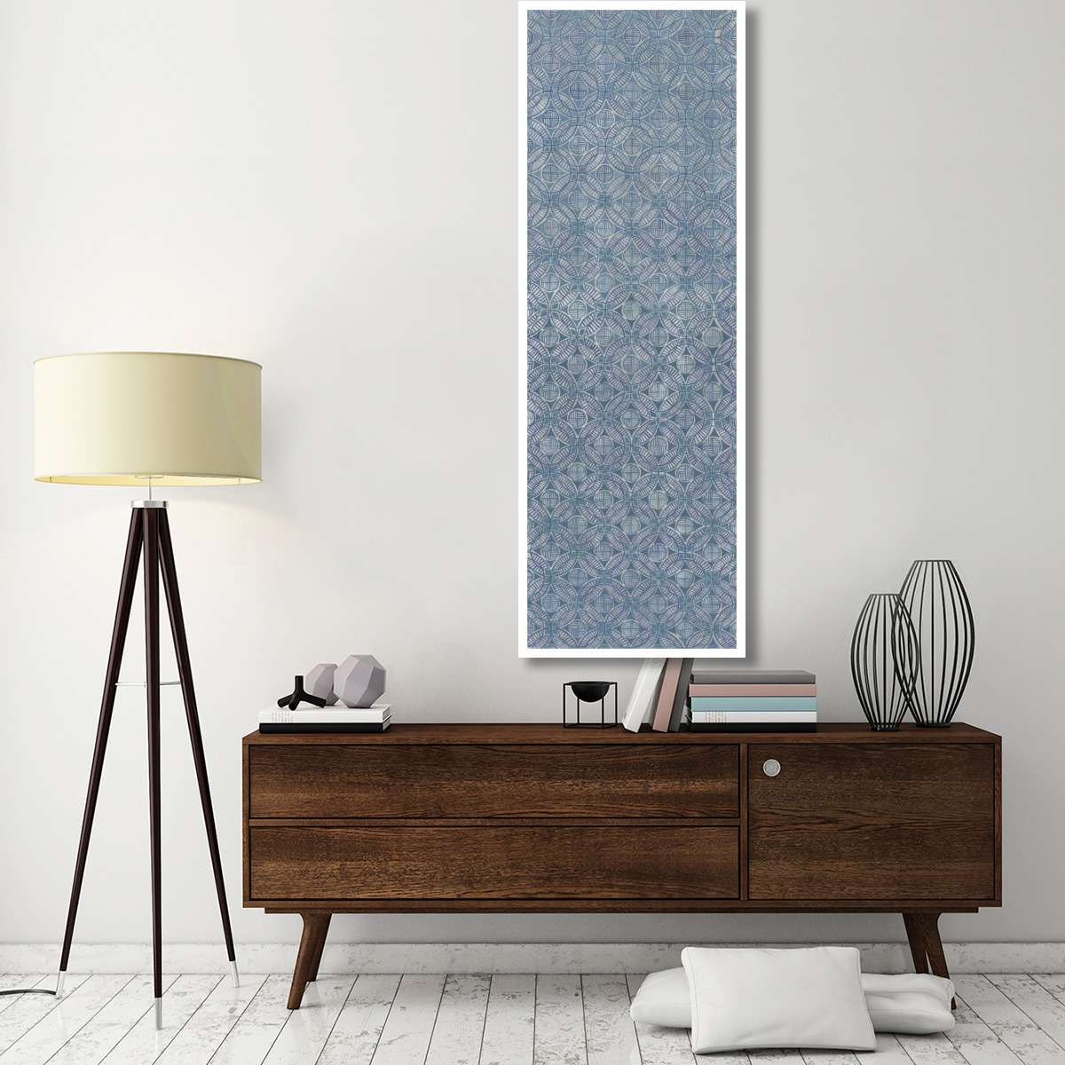 Blue Path -Paper Art-26&quotx74"
