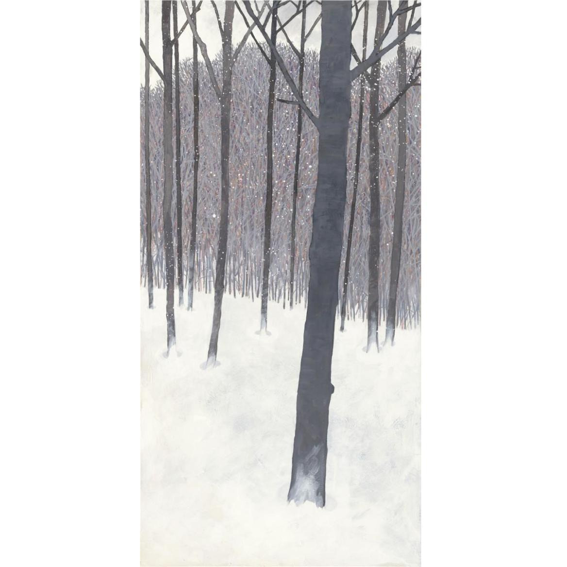 Winters End Crop -Paper Art-38&quotx74"