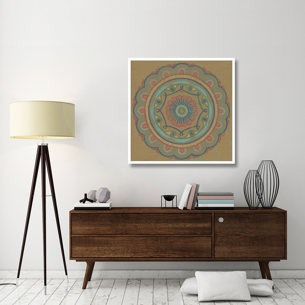 Lakai Circle III -Paper Art-42&quotx42"