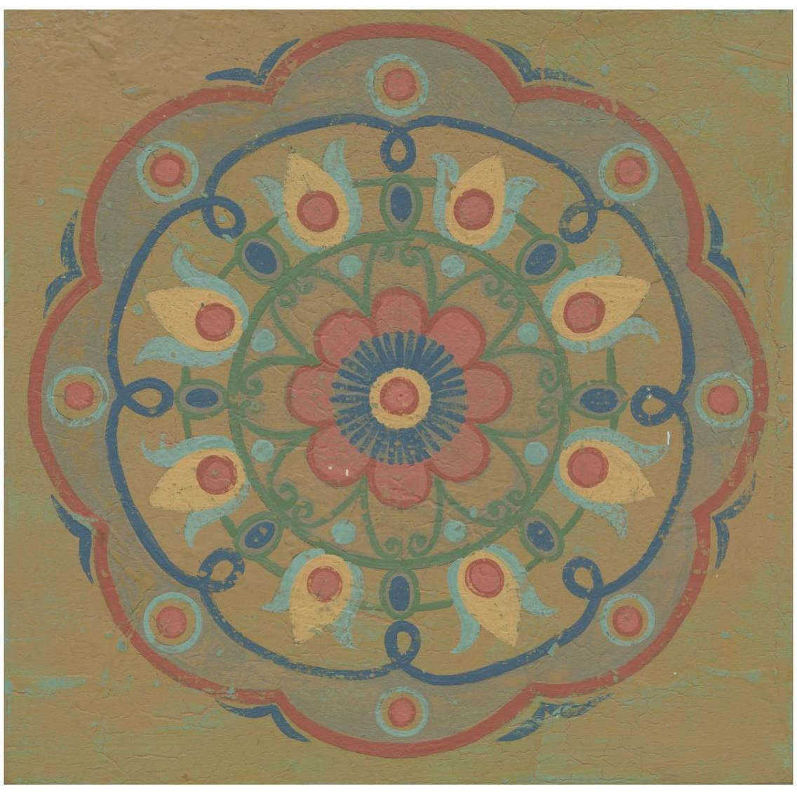 Lakai Circle IV -Paper Art-32&quotx32"
