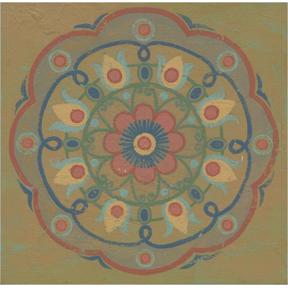 Lakai Circle IV -Paper Art-38&quotx38"