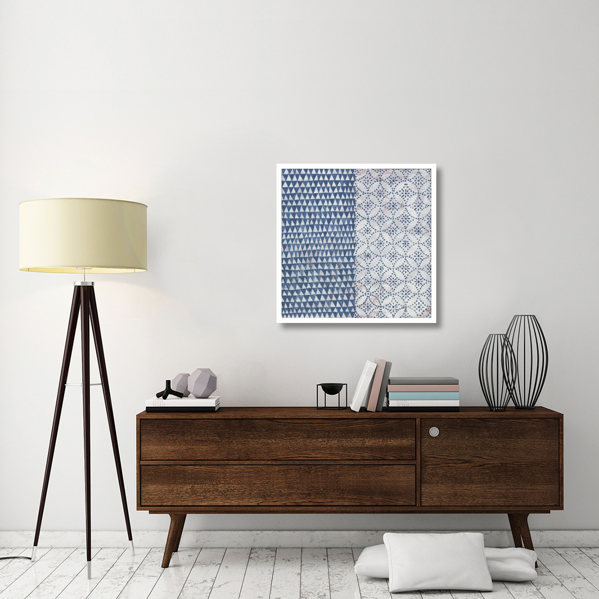 Maki Tile IV -Paper Art-32&quotx32"