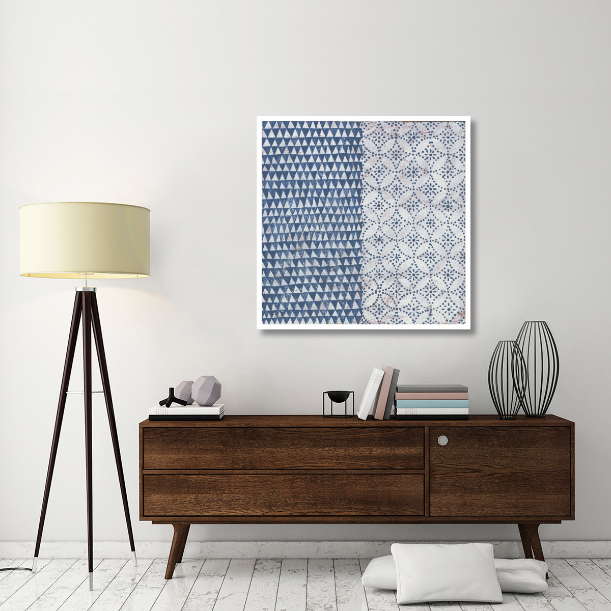 Maki Tile IV -Paper Art-42&quotx42"