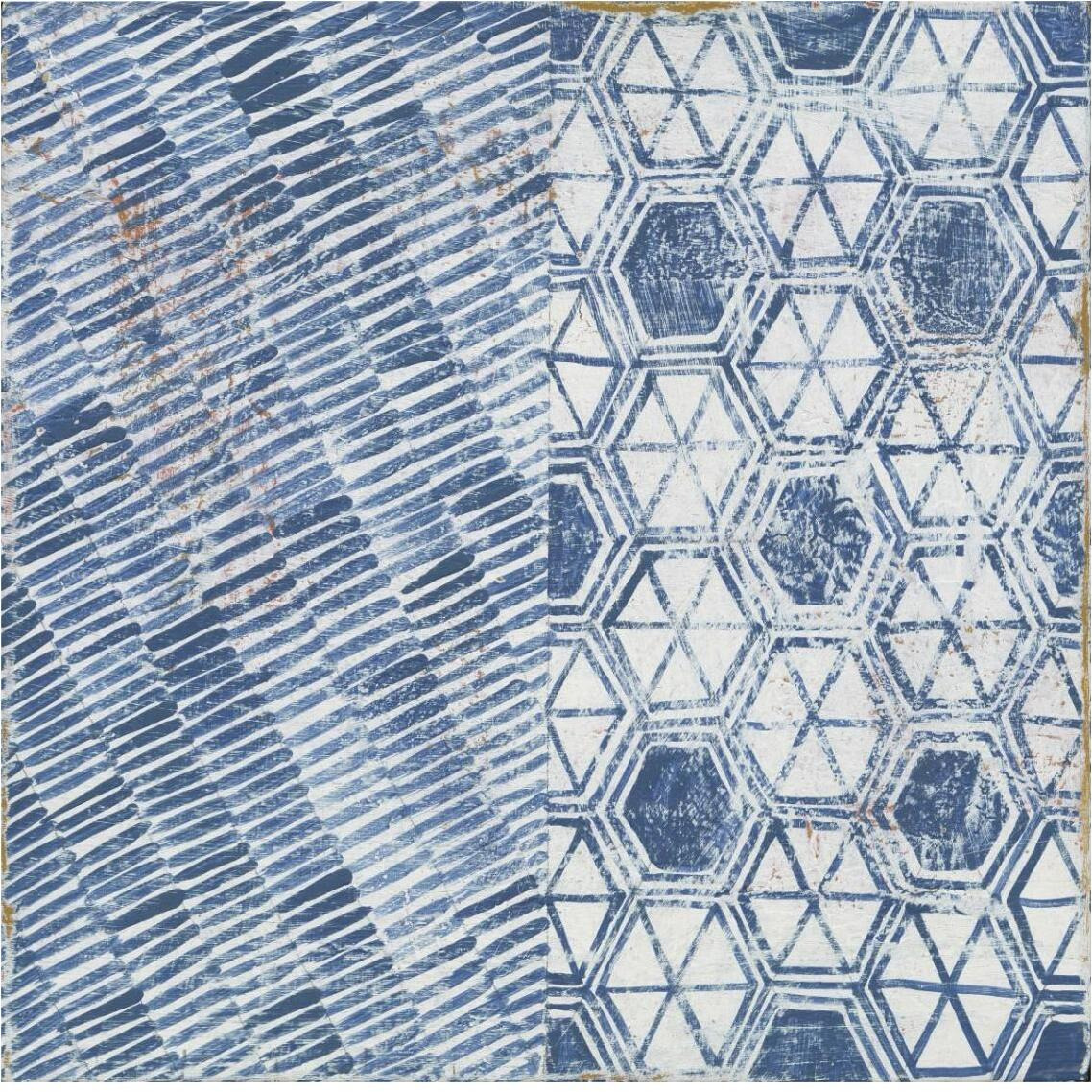 Maki Tile VI -Paper Art-38&quotx38"