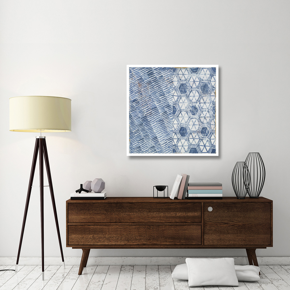 Maki Tile VI -Paper Art-38&quotx38"