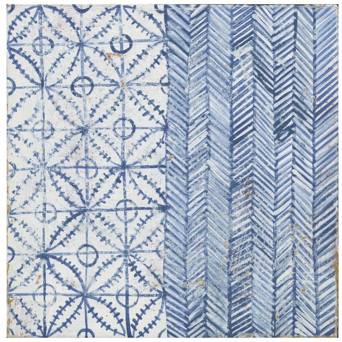 Maki Tile VII -Paper Art-26&quotx26"