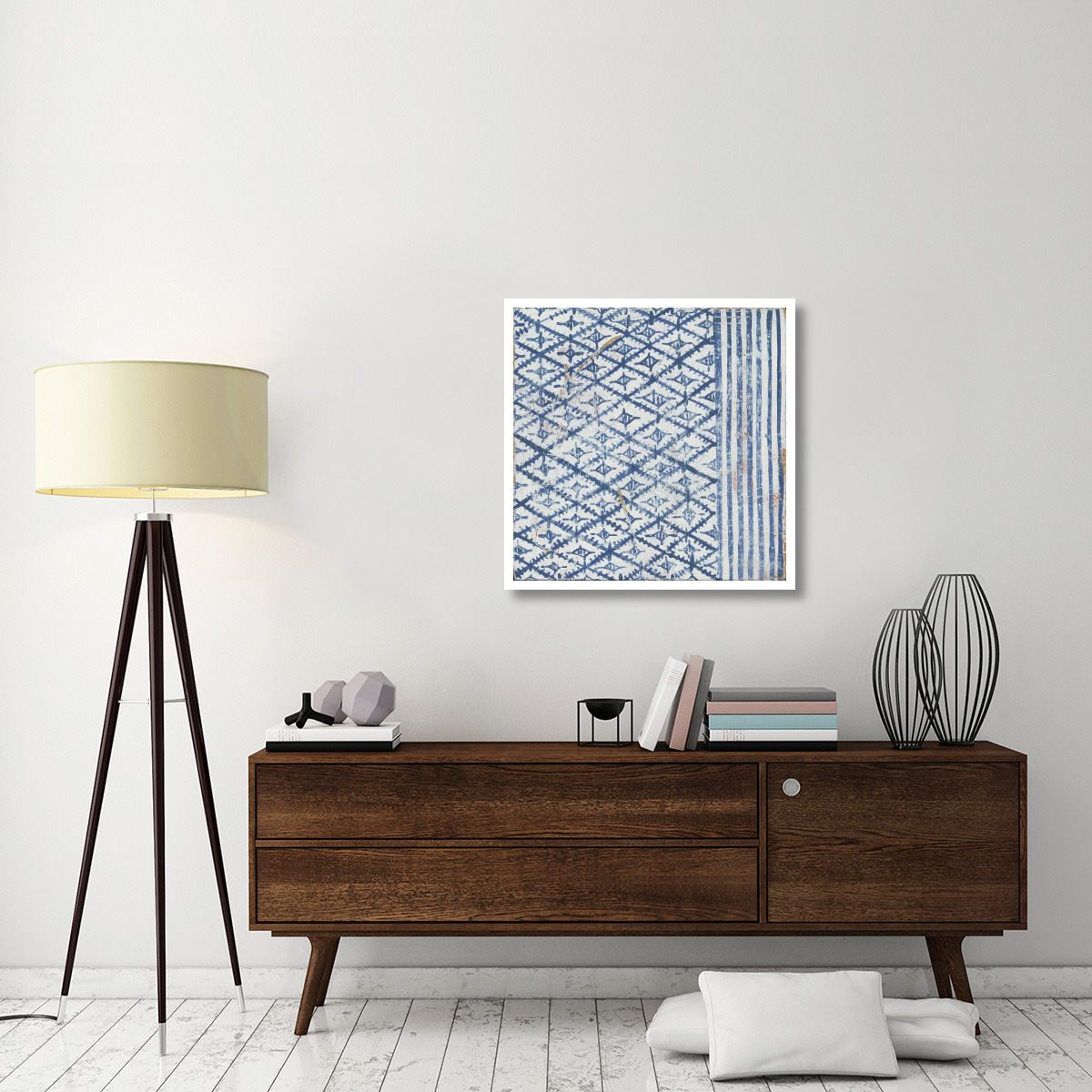 Maki Tile VIII -Paper Art-32&quotx32"