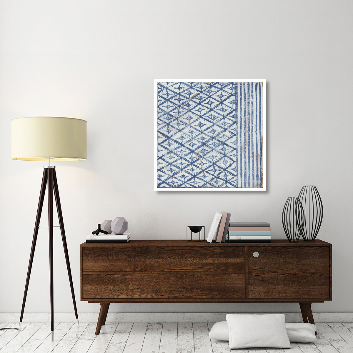 Maki Tile VIII -Paper Art-38&quotx38"