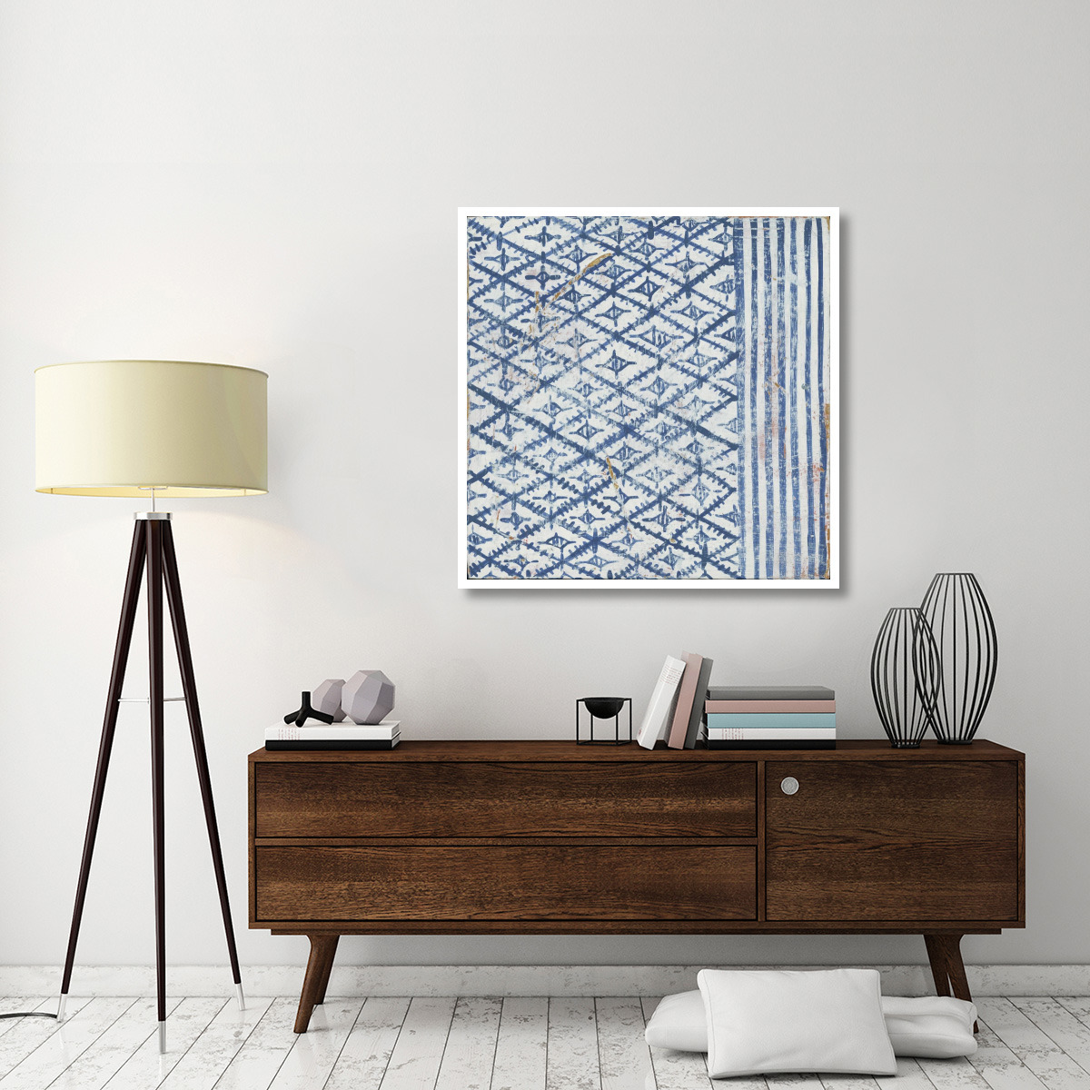 Maki Tile VIII -Paper Art-42&quotx42"