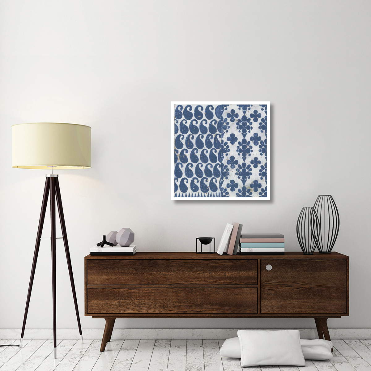 Maki Tile IX -Paper Art-32&quotx32"