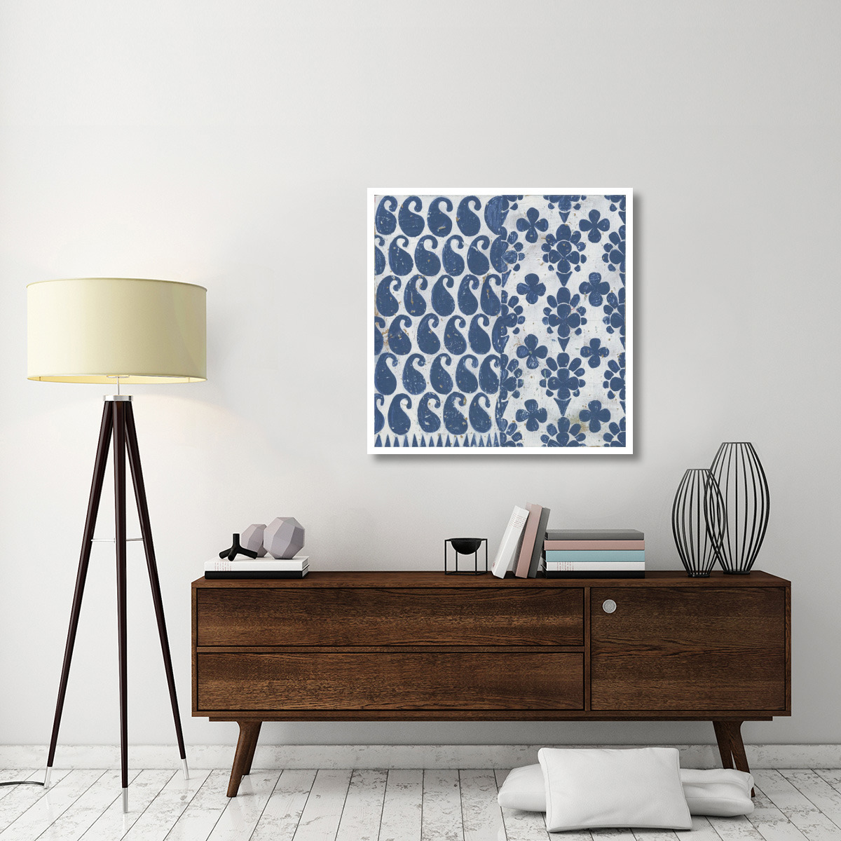Maki Tile IX -Paper Art-38&quotx38"