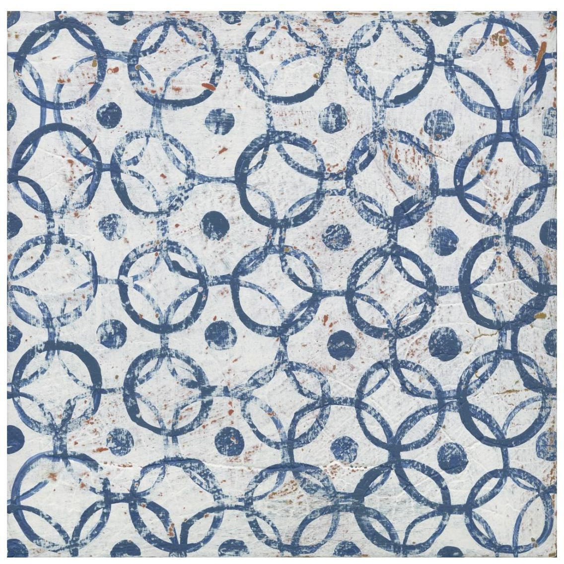 Maki Tile XII -Paper Art-26&quotx26"