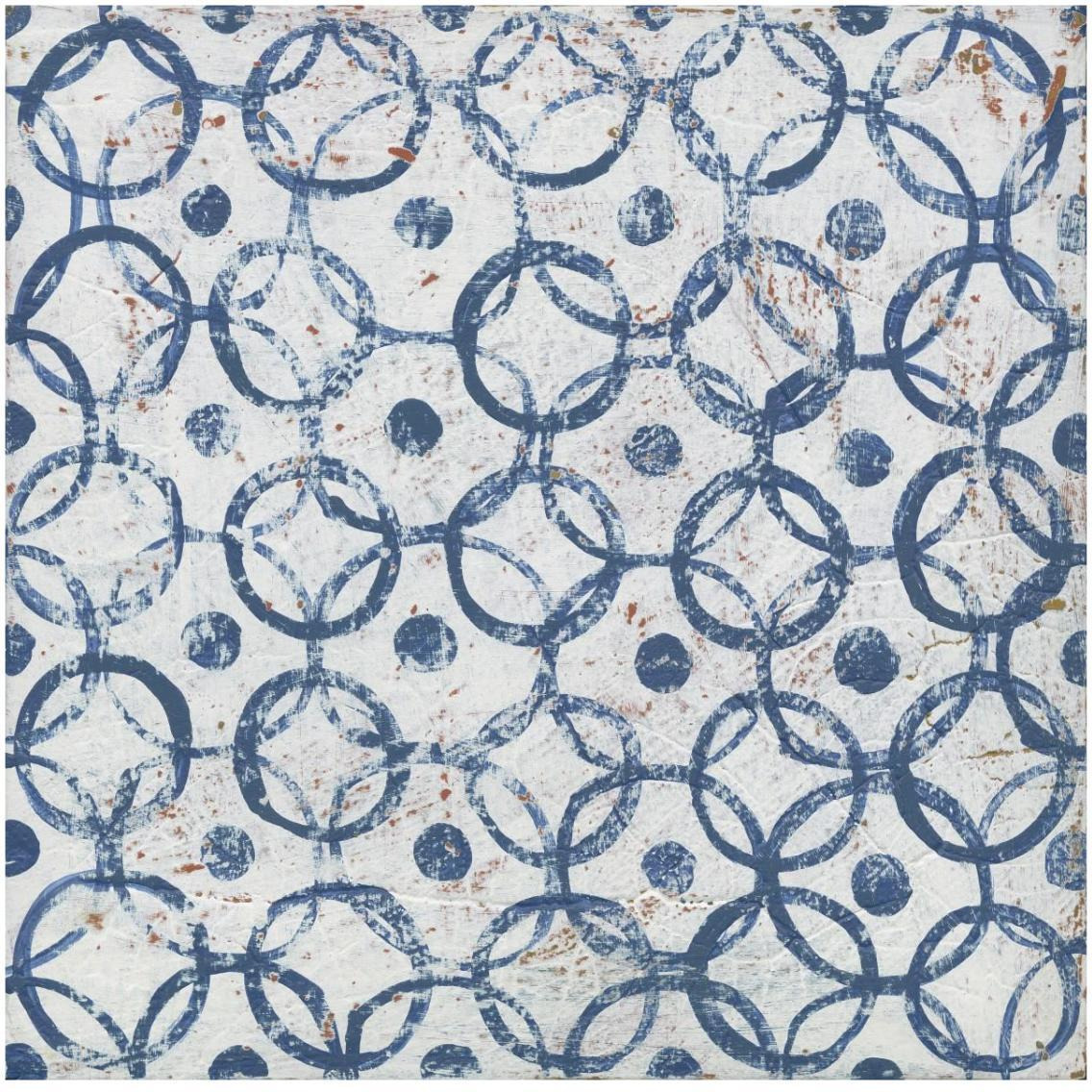 Maki Tile XII -Paper Art-32&quotx32"