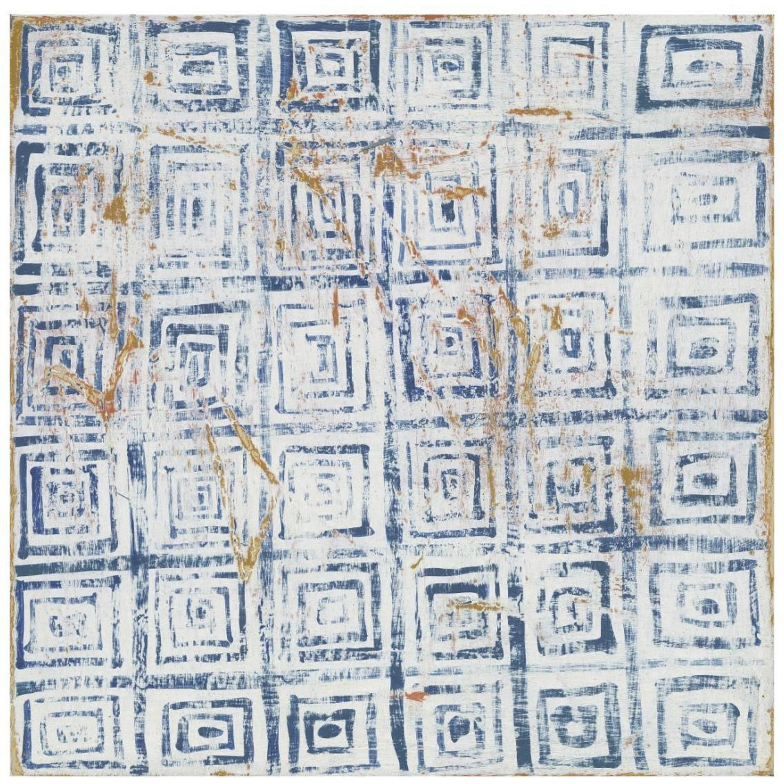 Maki Tile XIII -Paper Art-26&quotx26"